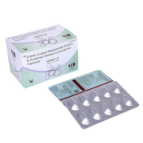 Rabeprazole 20mg and Levosulpiride 75mg Capsules