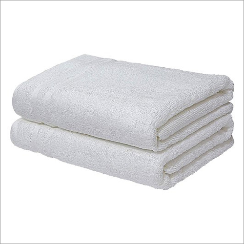 White Cotton Bathroom Towel