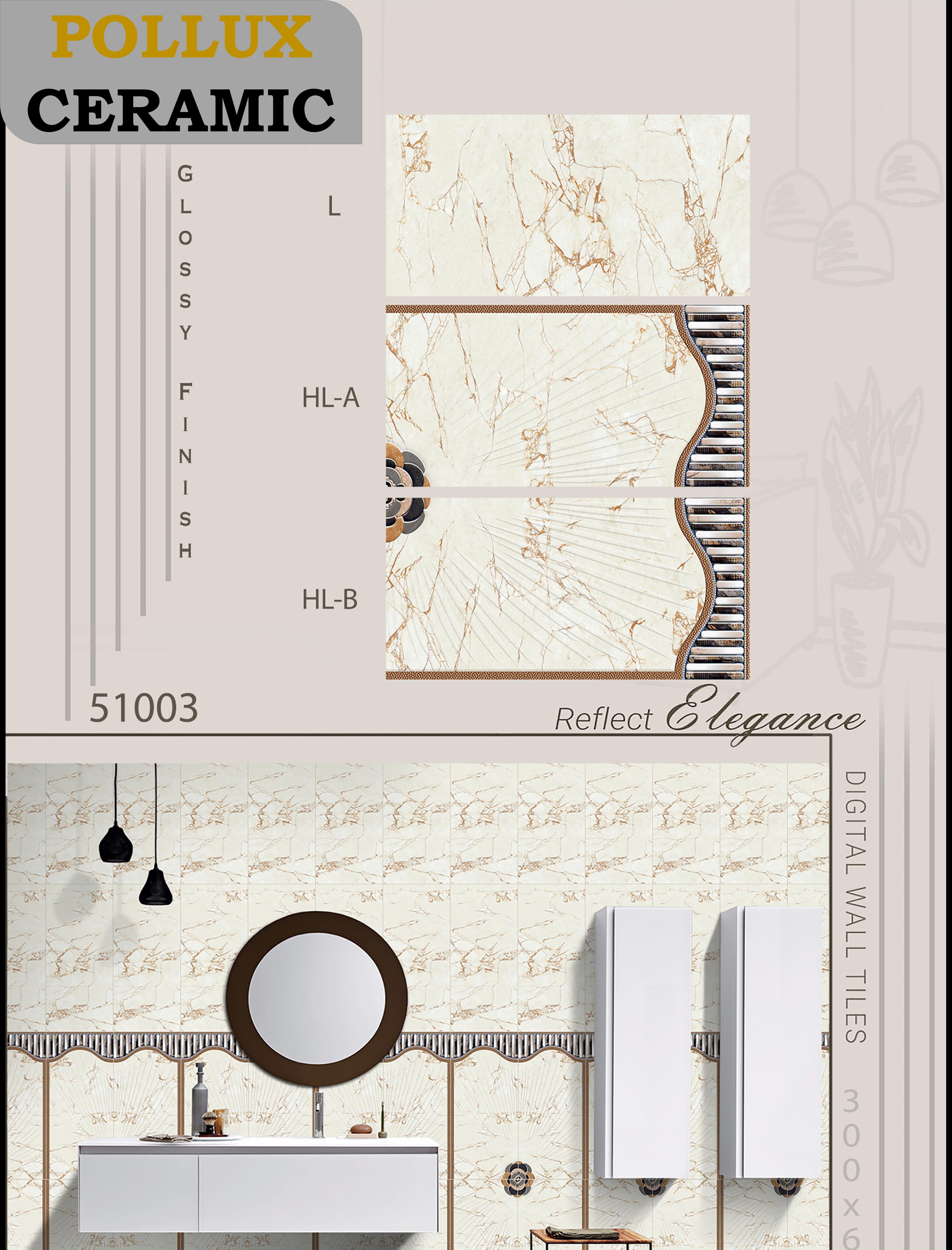 DECORATIVE  WALL TILE