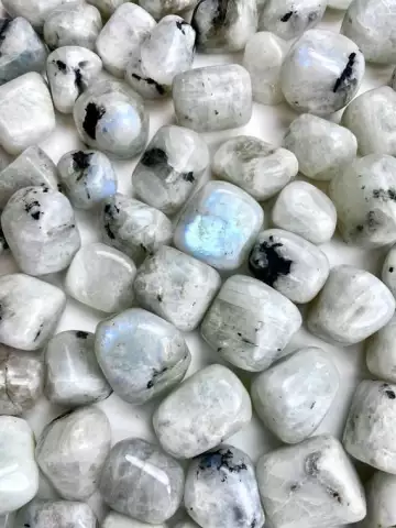 Rainbow moonstone Tumble stone