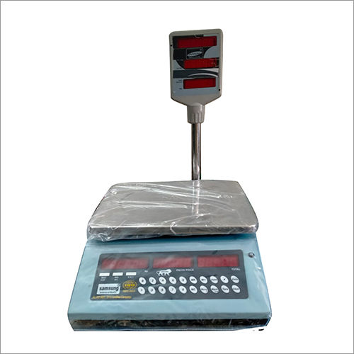 Sew TT Three Window Price Counting Weighing Machine With Pole Display