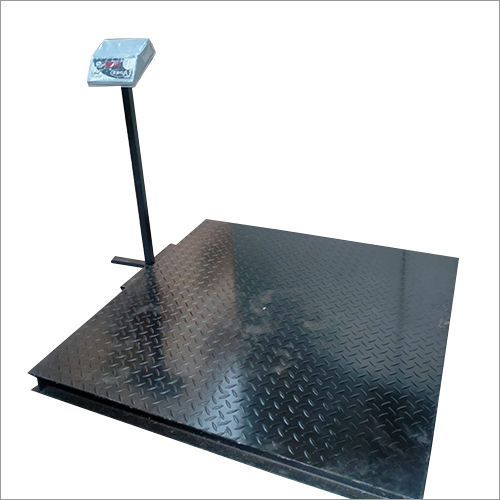 Checker Plate Weighing Machine