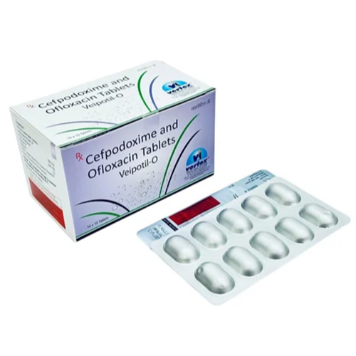 Cefpodoxime 200mg and Ofloxacin 200mg Tablets