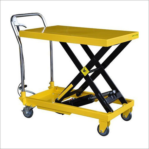 SS Hydraulic Lifting Trolley