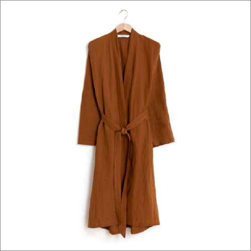 Brown Plain Bath Robes