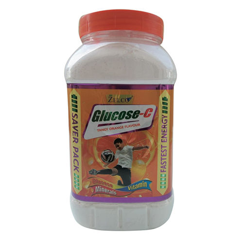 1 Kg Orange Glucose Powder Jar