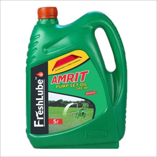 Sae-40 5L Amrit Pump Set Oil Size: 5 L Bottle