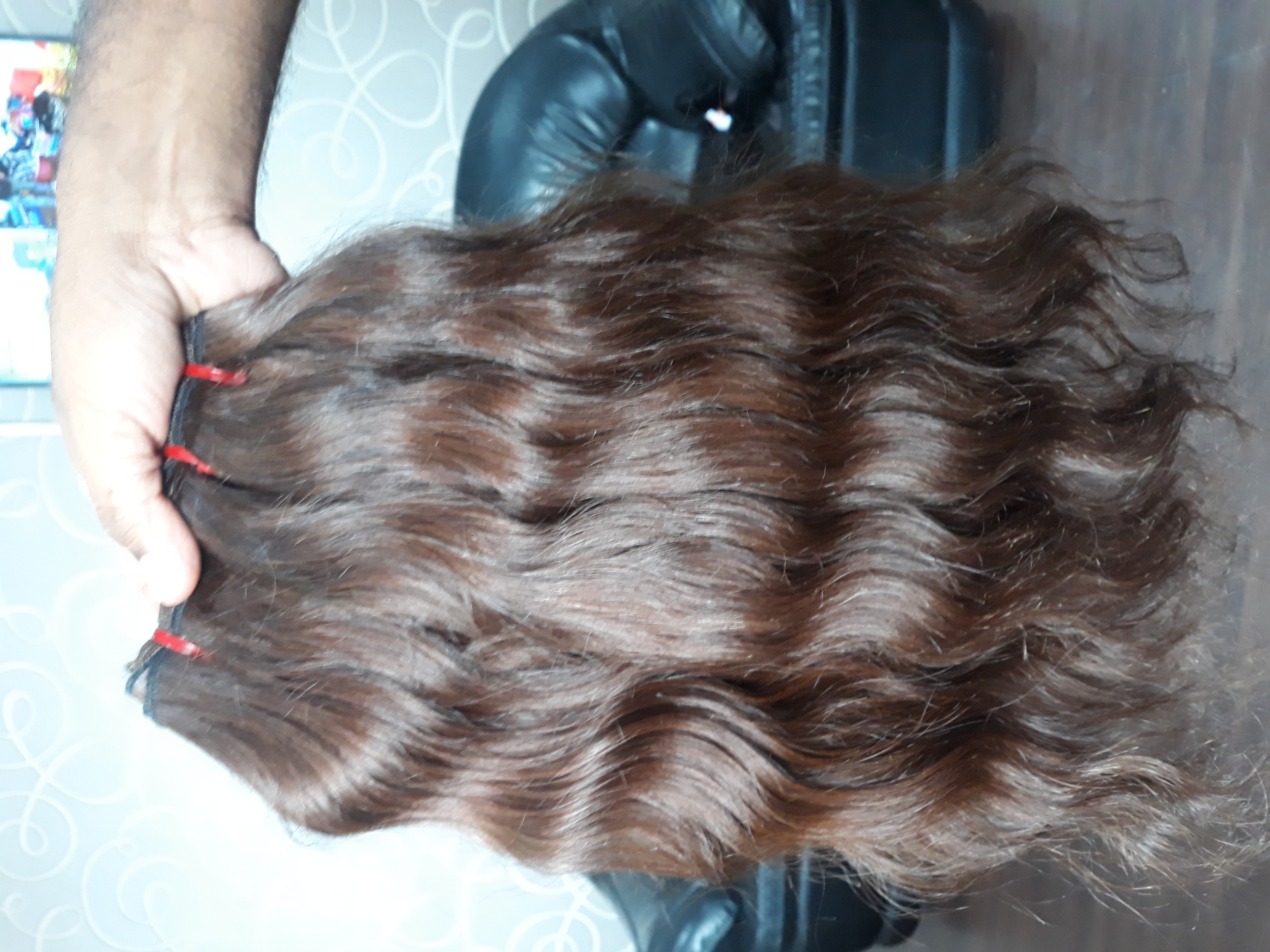 Virgin Wavy weaving Hair