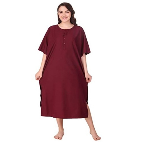 Maroon Attendant Gown