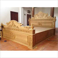 Durable Wooden Box Bed