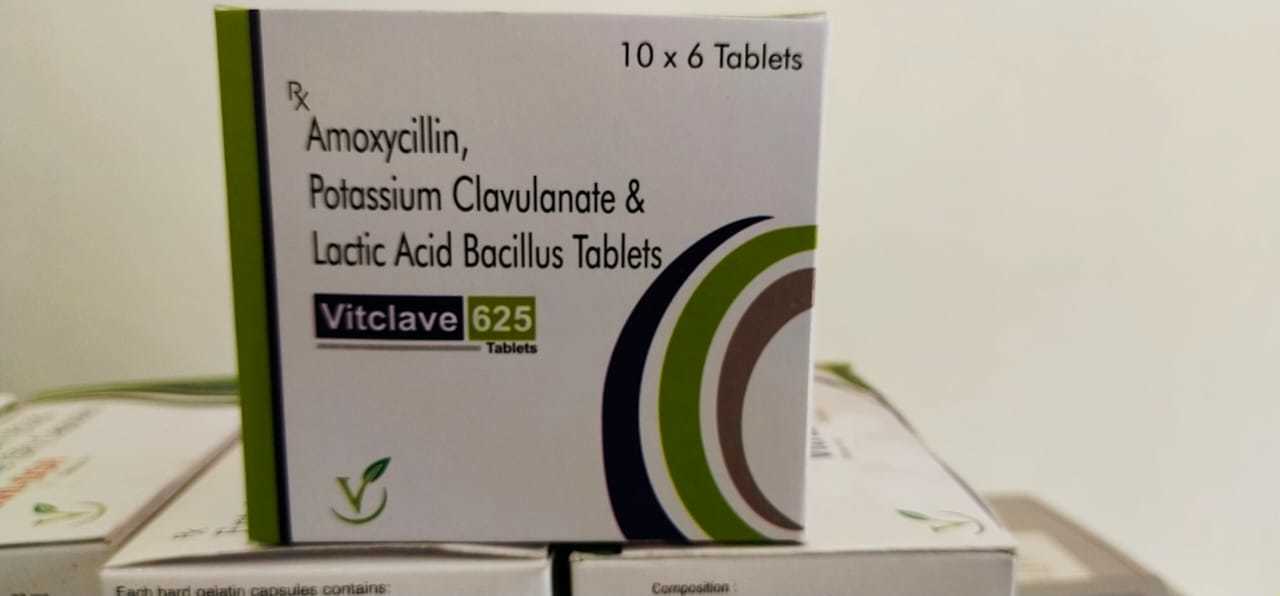 Amoxycillin Potassium Clavulanate with Lactic Acid Tablet in PCD Franchise