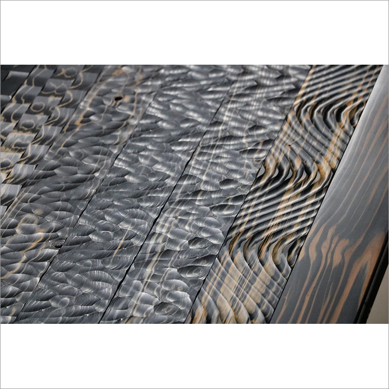 3D Cedar Wall Paneling and Flooring