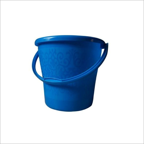 Plastic Matte Blue Bucket