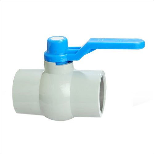 Plastic Pp Solid Ball Valve