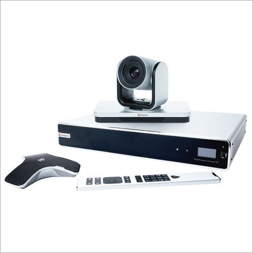 White Polycom Real Presence Group 700 Video System