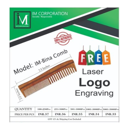 Neem Wood Bina Comb