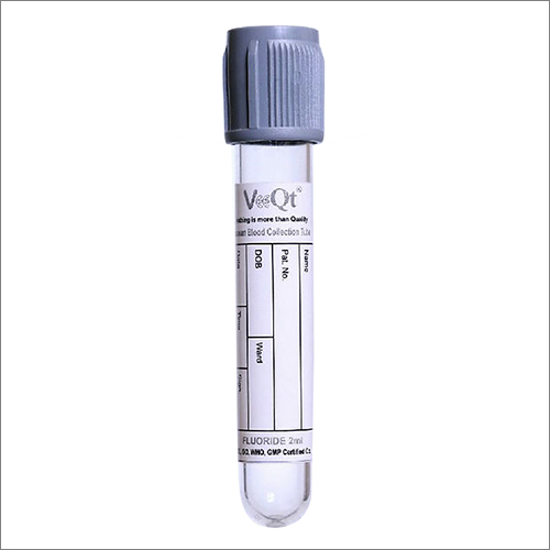 Fluoride 2ML Blood Collection Tube