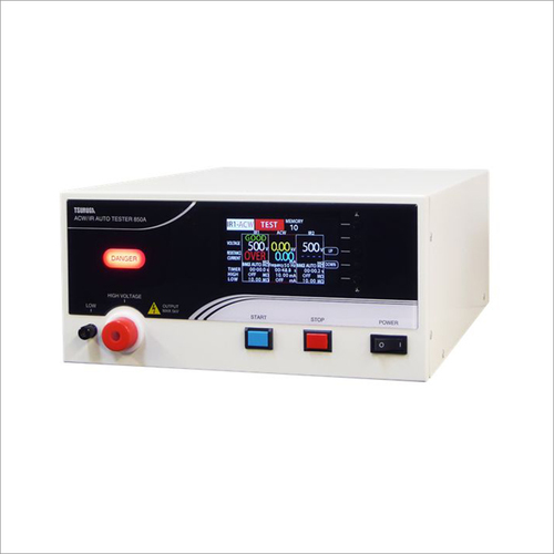 Automatic Withstand Voltage and Insulation Resistance Tester