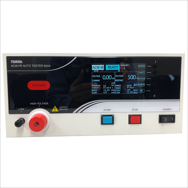 Automatic Withstand Voltage and Insulation Resistance Tester