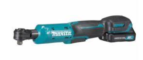 Green Makita Cordless Ratchet Wrench Wr100D