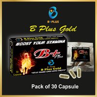 30 Capsule Pack B Plus Gold Ayurvedic Stamina Booster
