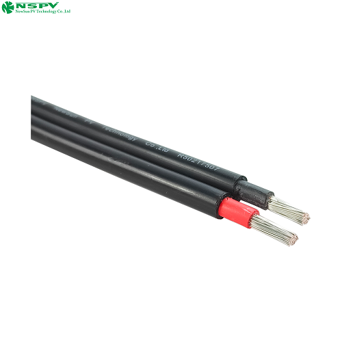Twin Core Solar Cable Solar PV Wire  Solar DC Cable Photovoltaic DC Cable Wire
