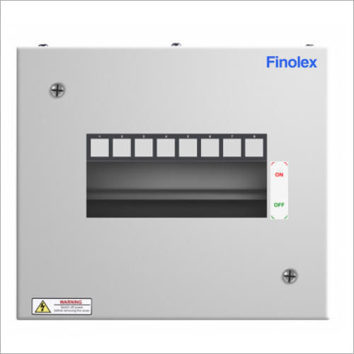 6 Way SPN Single Door Distribution Board