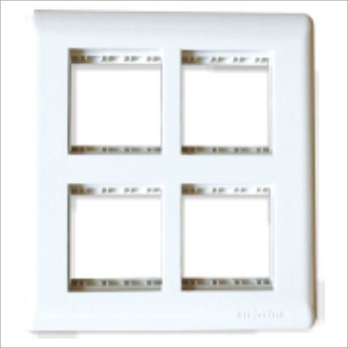 8 Module Square Face & Mounting Plate