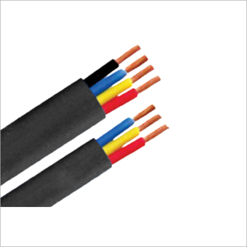 Three Core Flat Submersible Cables By RONAK CABLE CORPORATION