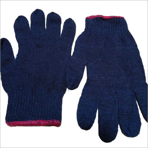 Cotton Hand Safety Gloves - Style: Full Finger