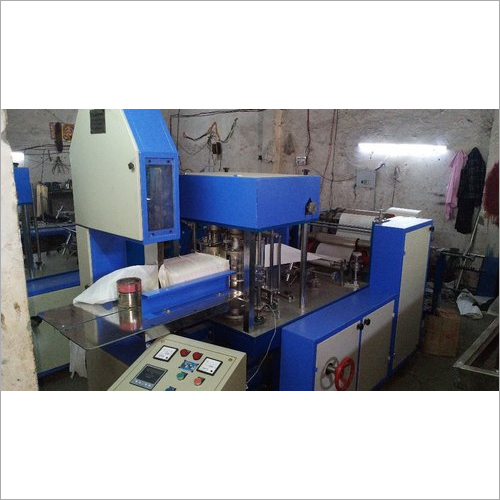 Electric Semi Automatic Paper Napkin Making Machine