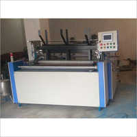 Fully Automatic Toilet Paper Roll Making Machine - Color: Blue And White