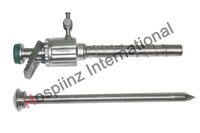 11mm Sharp Trocar Threaded Cannula