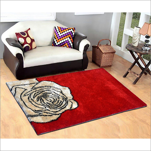 Designed Rectangular Floor Carpet