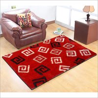 Designed Rectangular Floor Carpet