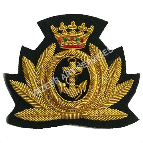Hand Made Bullion Wire Military Cap Badges