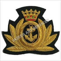 Handmade Bullion Wire Military Cap Badges