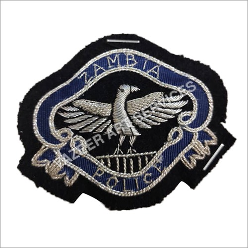 Hand Made Zambia Army Police Badges