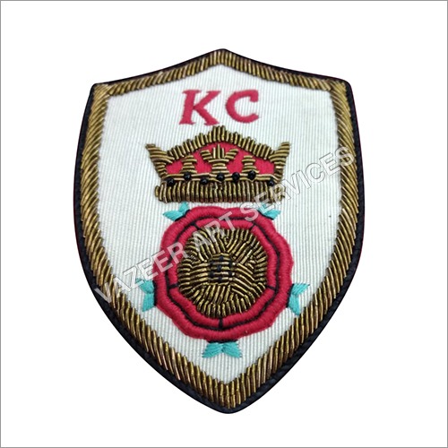 Antique Bullion Wire KC Pocket Badge