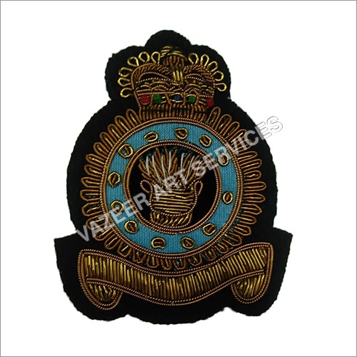 Antique Hand Embroidery Bullion Patches