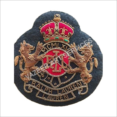 Antique Ralph Lauren Bullion Wire Badges