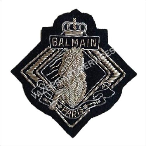 Balmain Hand Embroidery Bullion Patches