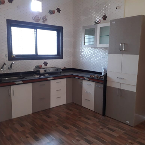 L Shape Modular Kitchen