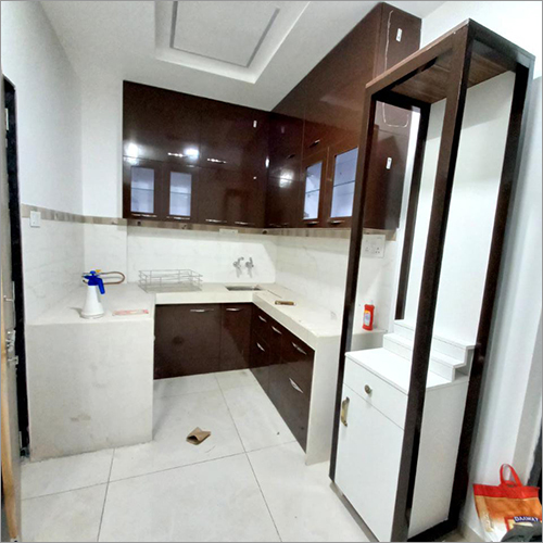 U Shape Modular Kitchen