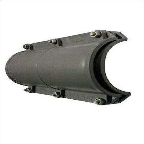 PP Pipe Grey Service Saddle - PVC Material, 3 Inch Size, Glossy Finish, Black Color | Ideal for Agriculture Structure Pipe Applications