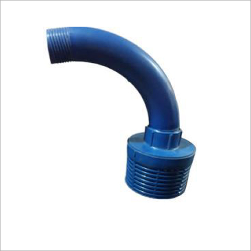 PVC Pipe Bend With Jali Set - PVC Material, 90 Degree Angle, Blue Color | Durable Design for Optimal Fluid Flow and Strength