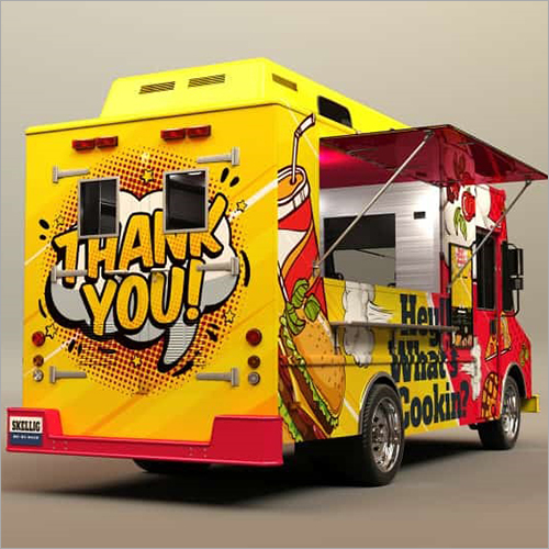 Customized Food Truck - Diesel/Petrol, Manual Transmission, Versatile Design for Urban Areas
