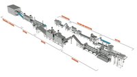 Fully Automatic Frech Fries Production Lines