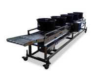 Continuous Vegetable Air Drying Machine