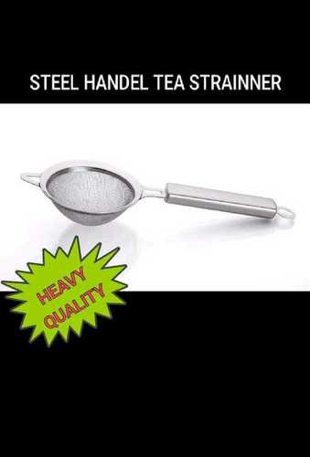 tea strainer steel handle